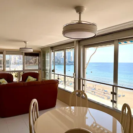 Beachfront For 6, 3 Bathrooms, Levante *