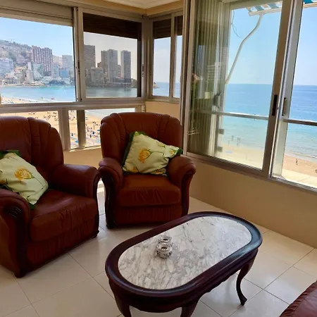 Beachfront For 6, 3 Bathrooms, Levante *